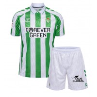 Maglie da calcio Real Betis Prima Maglia Bambino 2024-25 Manica Corta (+ Pantaloni corti)